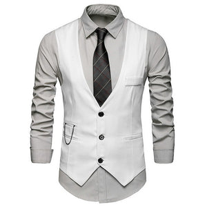 HEFLASHOR 2019 Men's Fashion Slim Suits Men's Business Casual Clothing Groomsman Three-piece Suit Blazers Jacket Pants Sets