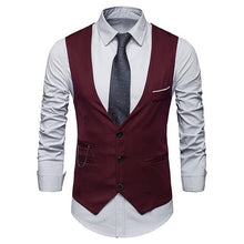 Load image into Gallery viewer, HEFLASHOR 2019 Men&#39;s Fashion Slim Suits Men&#39;s Business Casual Clothing Groomsman Three-piece Suit Blazers Jacket Pants Sets