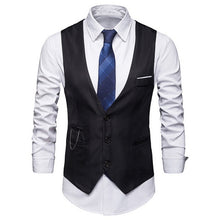 Load image into Gallery viewer, HEFLASHOR 2019 Men&#39;s Fashion Slim Suits Men&#39;s Business Casual Clothing Groomsman Three-piece Suit Blazers Jacket Pants Sets