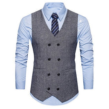 Load image into Gallery viewer, HEFLASHOR 2019 Men&#39;s Fashion Slim Suits Men&#39;s Business Casual Clothing Groomsman Three-piece Suit Blazers Jacket Pants Sets