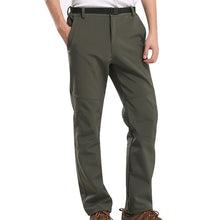 Load image into Gallery viewer, Fleece Warm Softshell Hiking Pants Warm  Men Winter Windproof ski Trousers Campping Trekking mountain Pants plus size s-5xl