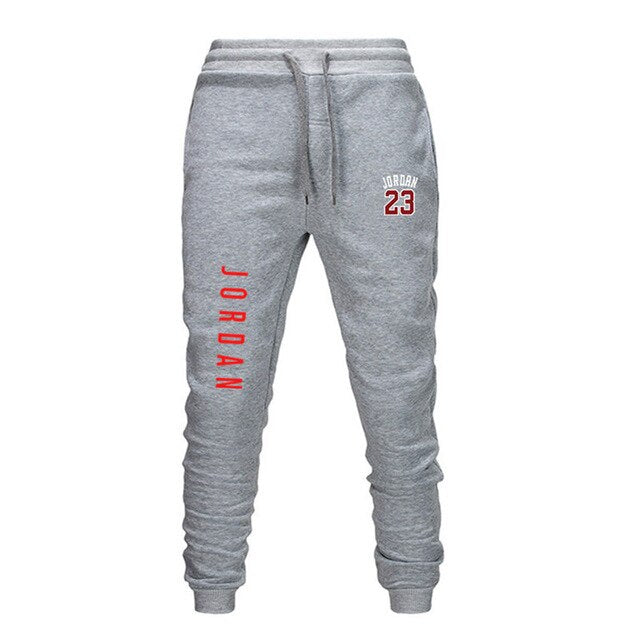 Men's trousers new fashion Jordan 23 jogging pants men's casual sports pants bodybuilding fitness track pants men's sports pants