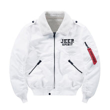 Load image into Gallery viewer, Winter Streetwear Military Pilot Jacket Men Air Force Thick Bomber Jacket Multi-pocket Ribbon Baseball Jackets Male Size M-4XL