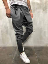 Load image into Gallery viewer, new Style Fashion Solid Men&#39;s Track Pants Slim Cuff Trousers Casual Tracksuit Casual Plain