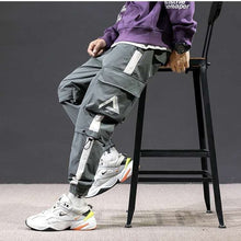 Load image into Gallery viewer, 2019 Japan Hip Hop Boy Multi-pocket Elastic Waist Design Harem Pant Men Streetwear Punk Casual Trousers Jogger Male Dancing Pant