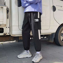 Load image into Gallery viewer, 2019 Japan Hip Hop Boy Multi-pocket Elastic Waist Design Harem Pant Men Streetwear Punk Casual Trousers Jogger Male Dancing Pant