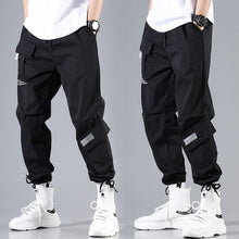 Load image into Gallery viewer, 2019 Japan Hip Hop Boy Multi-pocket Elastic Waist Design Harem Pant Men Streetwear Punk Casual Trousers Jogger Male Dancing Pant