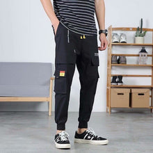 Load image into Gallery viewer, 2019 Japan Hip Hop Boy Multi-pocket Elastic Waist Design Harem Pant Men Streetwear Punk Casual Trousers Jogger Male Dancing Pant