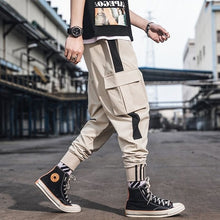 Load image into Gallery viewer, 2019 Japan Hip Hop Boy Multi-pocket Elastic Waist Design Harem Pant Men Streetwear Punk Casual Trousers Jogger Male Dancing Pant
