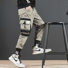 Load image into Gallery viewer, 2019 Japan Hip Hop Boy Multi-pocket Elastic Waist Design Harem Pant Men Streetwear Punk Casual Trousers Jogger Male Dancing Pant