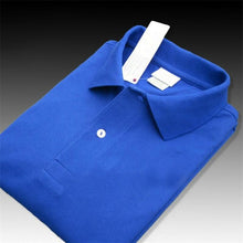 Load image into Gallery viewer, Men Summer Polo Shirt 2019 Brand Men&#39;s Fashion Cotton Short Sleeve Polo Crocodile Shirts Male Solid Jersey Breathable Tops Tees