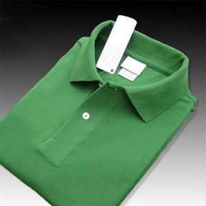 Men Summer Polo Shirt 2019 Brand Men's Fashion Cotton Short Sleeve Polo Crocodile Shirts Male Solid Jersey Breathable Tops Tees