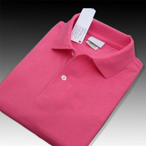 Men Summer Polo Shirt 2019 Brand Men's Fashion Cotton Short Sleeve Polo Crocodile Shirts Male Solid Jersey Breathable Tops Tees