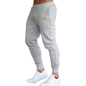 New Fitness Men Joggers Sweatpants Thin Gray Sportswear Jogger Pants Men Casual Trousers Men Gyms Bodybuilding Track Pants