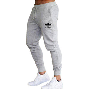New Fitness Men Joggers Sweatpants Thin Gray Sportswear Jogger Pants Men Casual Trousers Men Gyms Bodybuilding Track Pants