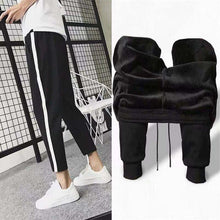 Load image into Gallery viewer, Men&#39;s Plus Size M-5XL Winter Warm Pants Outside Fleece Joggers Thicken Sweatpants Heavy Zipper Trousers Men Loose Sweat Pants