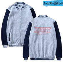 Load image into Gallery viewer, Johnny Hallyday baseball Jacket men/women uniform coat winter fashion sweatshirt warm hip hop college women Jackets clothes