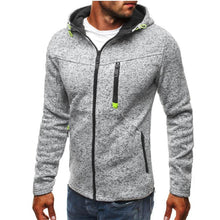 Load image into Gallery viewer, Hoodies Men Fashion Personality Zipper Sweatshirt Male Solid Hoody Tracksuit Hip Hop Autumn Hoodies Mens