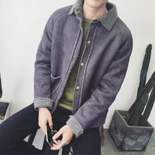 Load image into Gallery viewer, XingDeng 80s Warm Thick Jacket Men Coat Cotton-Padded Outwear Mens Coats Winter fashion Jackets Clothes plus size 3Xl