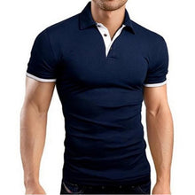 Load image into Gallery viewer, Camisa masculina Polo Shirt Men Cotton Short Sleeve Men Polo Shirt Sports  jerseys golf tennis Plus Size Male Blusas Tops 3XL