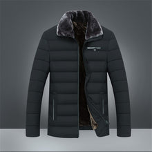Load image into Gallery viewer, Men&#39;s Plus Velvet Heating Cotton Jacket Keep Warm Jackets Thicken Hooded New Travel Waterproof Casual Breathable Cold Protection