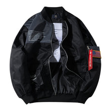 Load image into Gallery viewer, Large Size Men&#39;s Bomber Jacket Men Air Pilot Casual Jackets Yokosuka Clothing Fashion Coats Male Hip Hop Flight Outerwear ,GA372