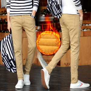 New Design Casual Men Pants Cotton Slim Pant Straight Trousers Fashion Business Solid Pants Men Pantalon Pantalones Hombre Homme