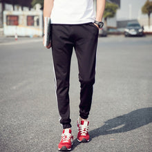 Load image into Gallery viewer, Men Pants Casual Striped Pants Male Plus Size Autumn Winter Straight Man Trousers Fashion Breathable Fitness Clothing Sweatpants