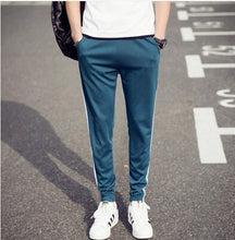 Load image into Gallery viewer, Men Pants Casual Striped Pants Male Plus Size Autumn Winter Straight Man Trousers Fashion Breathable Fitness Clothing Sweatpants