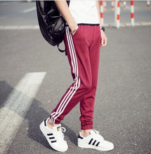 Load image into Gallery viewer, Men Pants Casual Striped Pants Male Plus Size Autumn Winter Straight Man Trousers Fashion Breathable Fitness Clothing Sweatpants