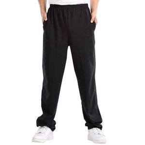 men simple cheap sports pants big size 7XL 8XL man summer black elasticity pants casual mens home pants Straight Trousers cotton