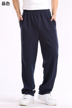 Load image into Gallery viewer, men simple cheap sports pants big size 7XL 8XL man summer black elasticity pants casual mens home pants Straight Trousers cotton