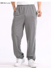 Load image into Gallery viewer, men simple cheap sports pants big size 7XL 8XL man summer black elasticity pants casual mens home pants Straight Trousers cotton