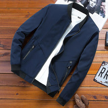 Load image into Gallery viewer, Men Jacket Winter 6XL 2019 Bomber Zipper Jacket Male Casual Streetwear Fashion Slim Fit Pilot Coat Men Clothing Plus Size 8XL