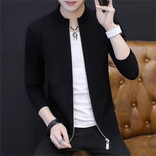 Load image into Gallery viewer, Fashion men Bomber jacket Spring autumn thin Casual jacket and coat mens Solid color Windbreaker New Male zip outerwear clothing