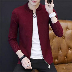 Fashion men Bomber jacket Spring autumn thin Casual jacket and coat mens Solid color Windbreaker New Male zip outerwear clothing