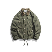 Load image into Gallery viewer, LAPPSTER Men Harajuku Vintage Bomber Jacket 2019 Mens Green Cargo Jacket Windbreaker Pockets Hip Hop Streetwear Fashions Coats