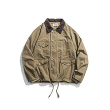 Load image into Gallery viewer, LAPPSTER Men Harajuku Vintage Bomber Jacket 2019 Mens Green Cargo Jacket Windbreaker Pockets Hip Hop Streetwear Fashions Coats