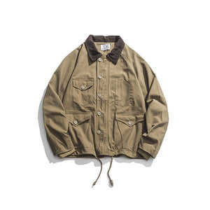 LAPPSTER Men Harajuku Vintage Bomber Jacket 2019 Mens Green Cargo Jacket Windbreaker Pockets Hip Hop Streetwear Fashions Coats