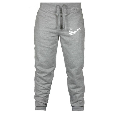 2018 New Fashion Tracksuit Bottoms Mens Casual Pants Cotton Sweatpants Mens Joggers Striped Track Pants Gyms Clothing