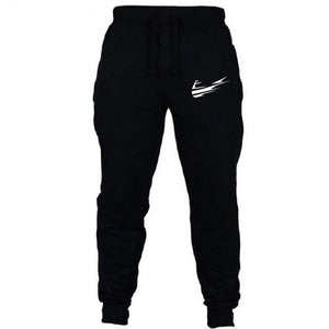 2018 New Fashion Tracksuit Bottoms Mens Casual Pants Cotton Sweatpants Mens Joggers Striped Track Pants Gyms Clothing