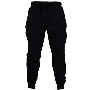 2018 New Fashion Tracksuit Bottoms Mens Casual Pants Cotton Sweatpants Mens Joggers Striped Track Pants Gyms Clothing