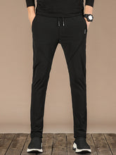 Load image into Gallery viewer, Summer Thin Men&#39;s Casual Pants Korean-style Slim Fit Straight-Cut Pants Viscose Fibre Quick-Dry Athletic Pants Stylish Versatile