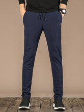 Load image into Gallery viewer, Summer Thin Men&#39;s Casual Pants Korean-style Slim Fit Straight-Cut Pants Viscose Fibre Quick-Dry Athletic Pants Stylish Versatile