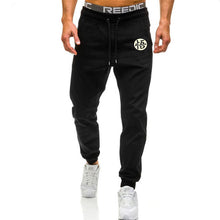 Load image into Gallery viewer, Mens Joggers Casual Pants Fitness Male Sportswear Tracksuit Bottoms Skinny Sweatpants Trousers Black Gyms Joggers Track Pants