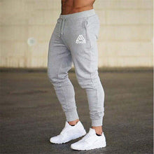 Load image into Gallery viewer, Mens Joggers Casual Pants Fitness Male Sportswear Tracksuit Bottoms Skinny Sweatpants Trousers Black Gyms Joggers Track Pants