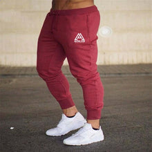 Load image into Gallery viewer, Mens Joggers Casual Pants Fitness Male Sportswear Tracksuit Bottoms Skinny Sweatpants Trousers Black Gyms Joggers Track Pants