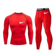 Load image into Gallery viewer, bottoms mma rashguard men compression pants Fitness men leggings  thermal underwear bottom base layer Men&#39;s tracksuit Clothing