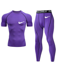 Load image into Gallery viewer, bottoms mma rashguard men compression pants Fitness men leggings  thermal underwear bottom base layer Men&#39;s tracksuit Clothing