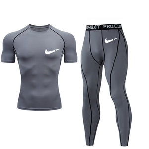 bottoms mma rashguard men compression pants Fitness men leggings  thermal underwear bottom base layer Men's tracksuit Clothing